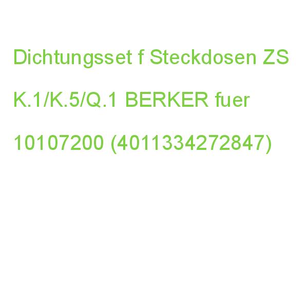 Dichtungsset für Steckdosen BERKER fuer 10107200 (4011334272847)