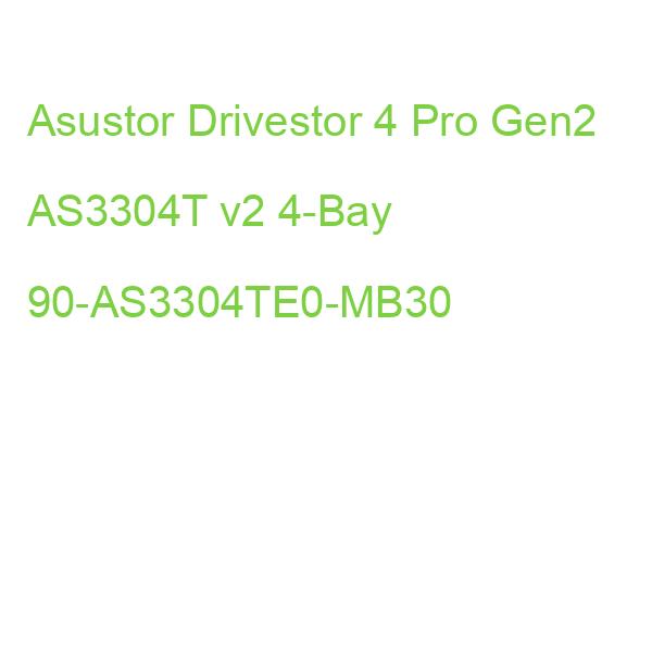 Asustor Drivestor 4 Pro Gen2 AS3304T v2 4-Bay 90-AS3304TE0-MB30