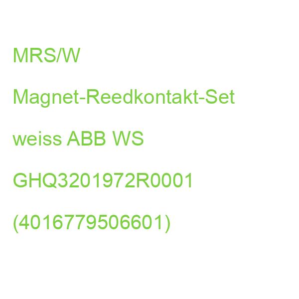 MRS/W Magnet-Reedkontakt-Set weiss ABB WS GHQ3201972R0001 (4016779506601)