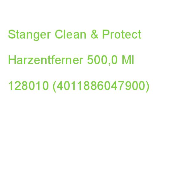 Stanger Clean & Protect Harzentferner 500,0 Ml 128010 (4011886047900)