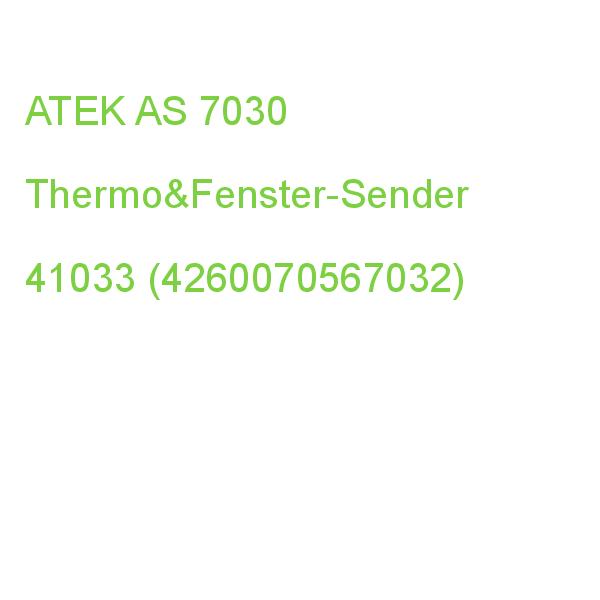 AS-7030 Funk-Abluftsteuerung DIBT ATEK Thermo&Fenster-Sender 41033 (4260070567032)