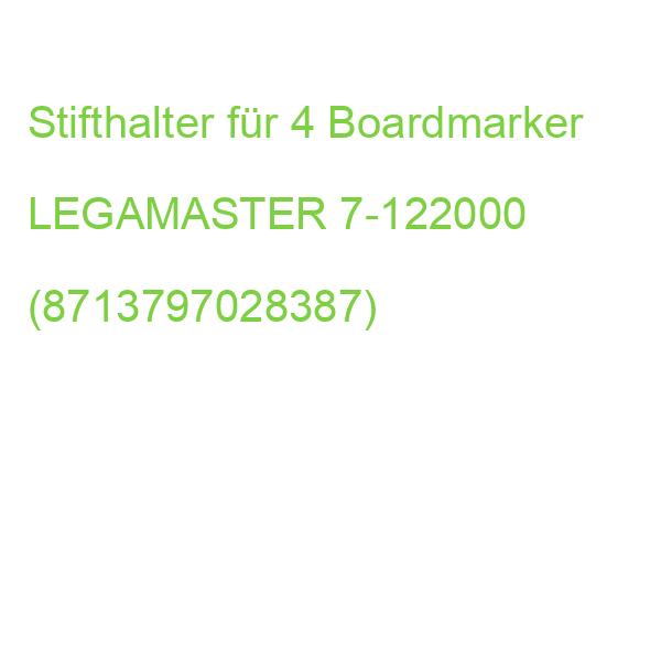 Whiteboard-Markerhalter weiß LEGAMASTER 7-122000 (8713797028387)