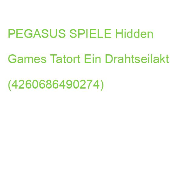 PEGASUS Krimispiel Hidden Games Tatort Ein Drahtseilakt (4260686490274)