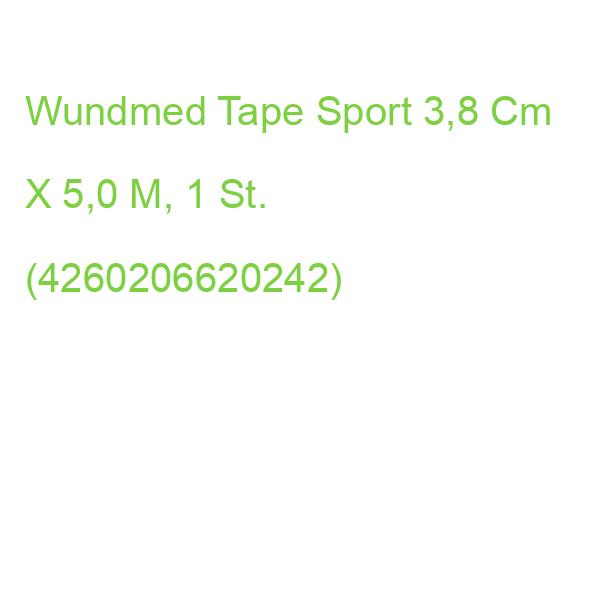 Wundmed Tape Sport 04-024 3,8 Cm X 5,0 M, 1 St. (4260206620242)