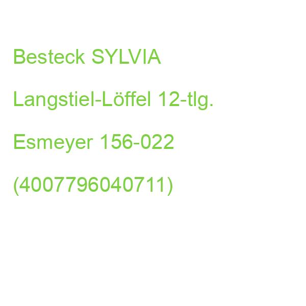 Besteck SYLVIA Langstiel-Löffel 12-tlg. ESMEYER 156-022 (4007796040711)
