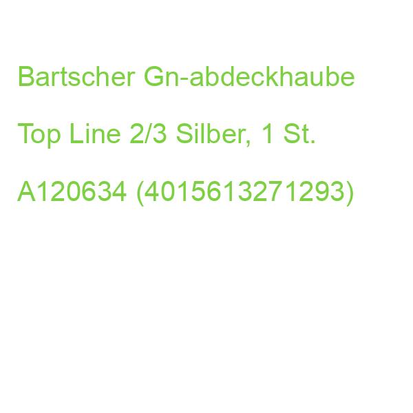 Bartscher Gn-abdeckhaube Top Line 2/3 Silber, 1 St. A120634 (4015613271293)