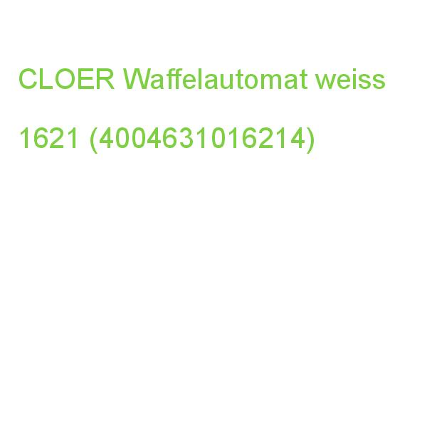 Waffelautomat weiss CLOER 1621 (4004631016214)