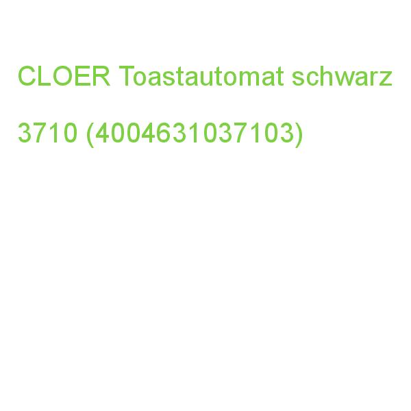 LangschlitzToastautomat Alu/sw CLOER schwarz 3710 (4004631037103)