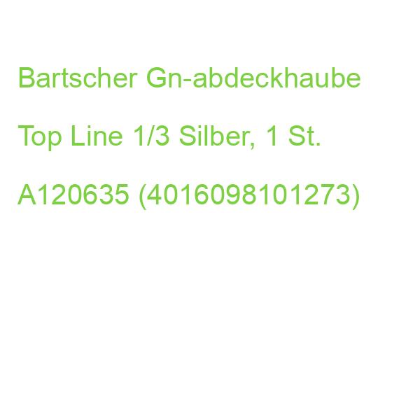 Bartscher Gn-abdeckhaube Top Line 1/3 Silber, 1 St. A120635 (4016098101273)