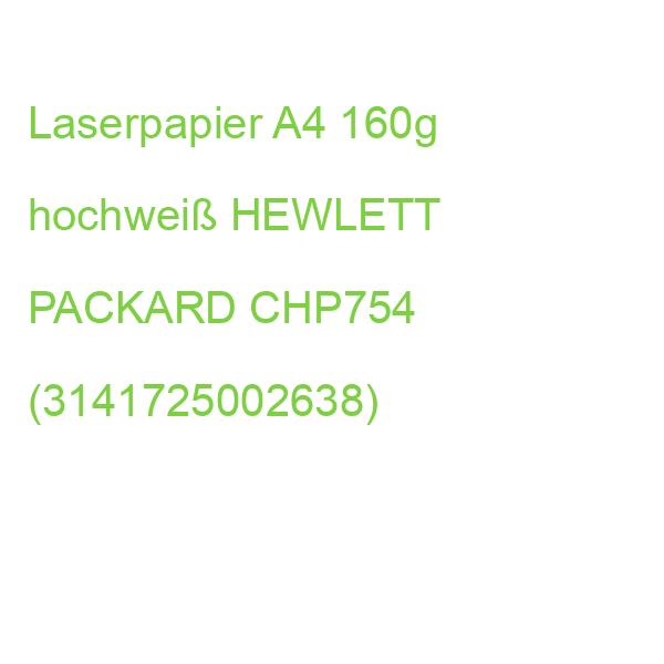 Color Choice Papier A4, 160 g qm weiß 250 Blatt HEWLETT PACKARD CHP754 (3141725002638)
