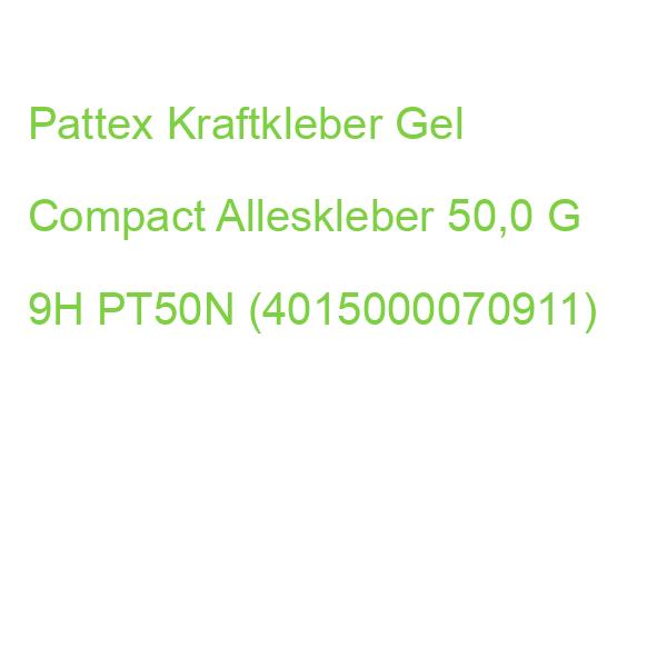 Pattex Kraftkleber Gel Compact Alleskleber 50,0 G 9H PT50N (4015000070911)