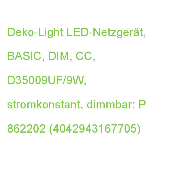 Netzgerät DIM CC D35009UF/9W DEKO-LIGHT 862202 (4042943167705)
