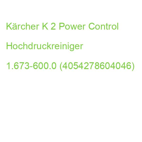 Kärcher K 2 Power Control Hochdruckreiniger 1.673-600.0 (4054278604046)