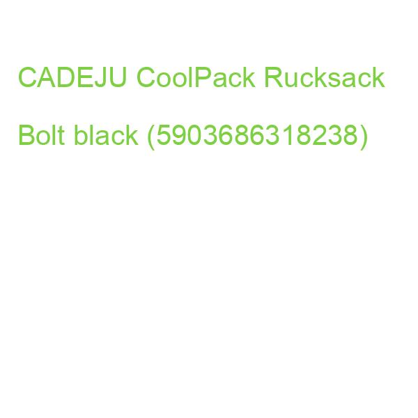 CADEJU CoolPack Rucksack Bolt black (5903686318238)