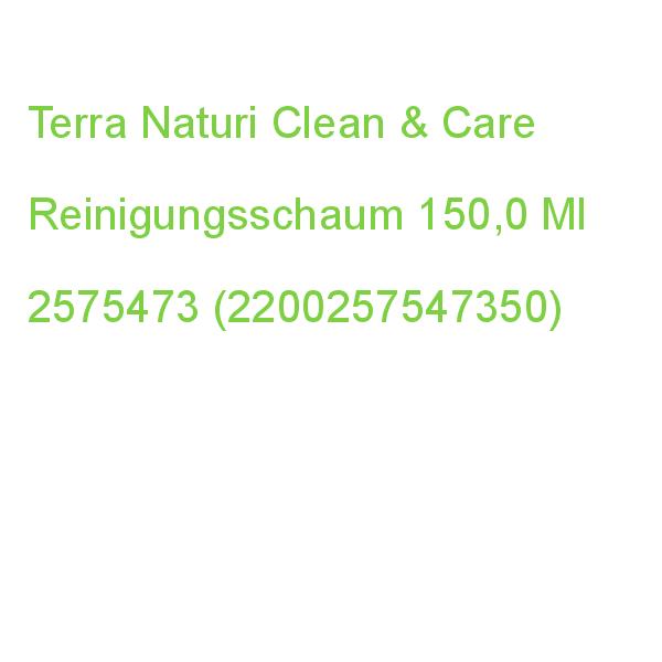 Terra Naturi Clean & Care Reinigungsschaum 150,0 Ml 2575473 (2200257547350)