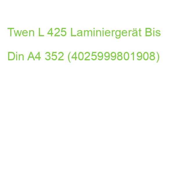 Twen L 425 Laminiergerät Bis Din A4 352 (4025999801908)
