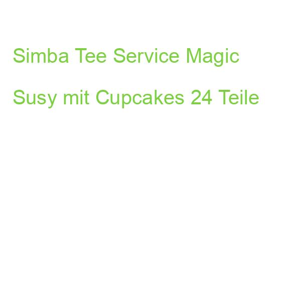 SIMBA Tee Service Magic Susy mit Cupcakes 24 Teile (8000796021328)