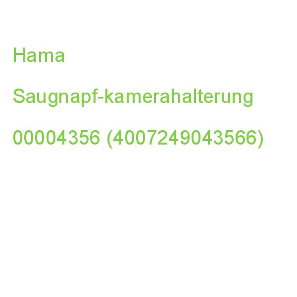 Hama 130-3d Saugnapfhalterung Für Actioncams Und Digitalkameras 00004356 (4007249043566)