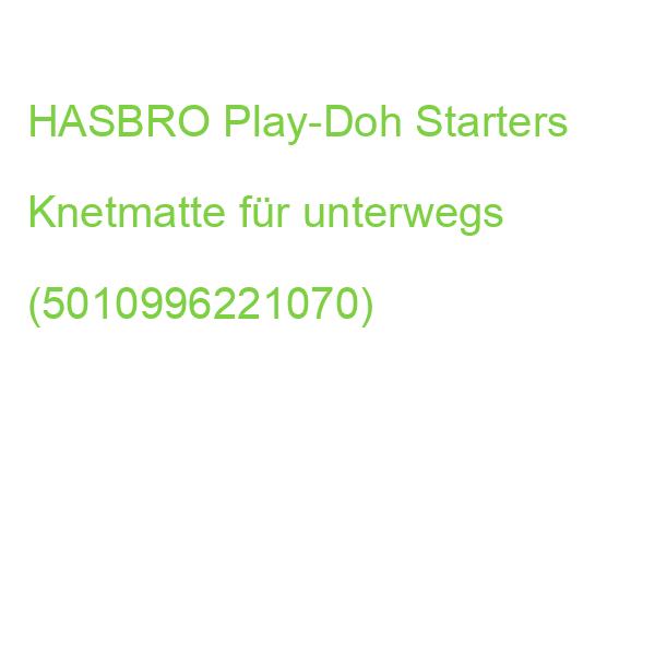 HASBRO Play-Doh Starters Knetmatte für unterwegs (5010996221070)