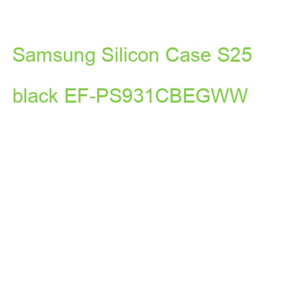 Samsung Silicon Case S25 black EF-PS931CBEGWW