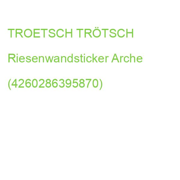 TROETSCH TRÖTSCH Riesenwandsticker Arche (4260286395870)