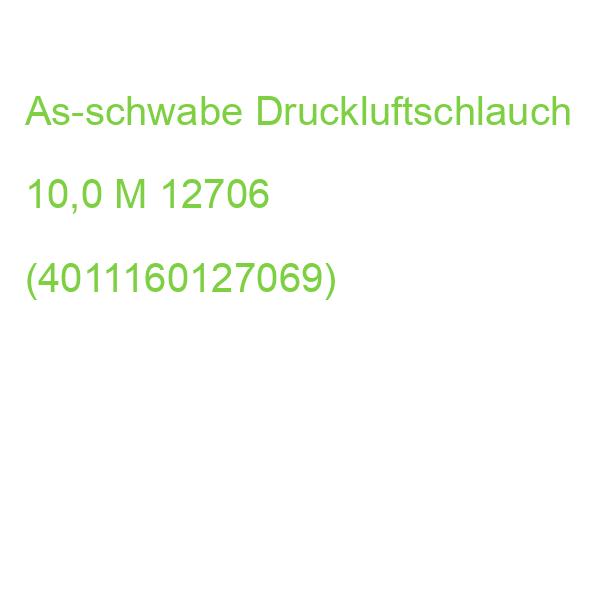 As-schwabe Druckluftschlauch 10,0 M 12706 (4011160127069)