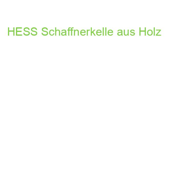 HESS Schaffnerkelle aus Holz (4016977601009)