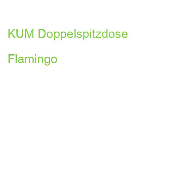 KUM Doppelspitzdose Flamingo