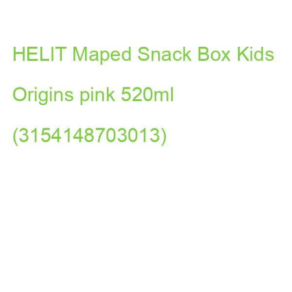 HELIT Maped Snack Box Kids Origins pink 520ml (3154148703013)