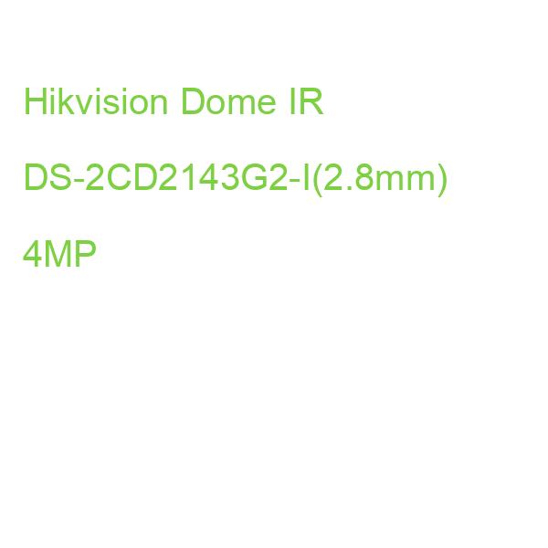 Hikvision Dome IR DS-2CD2143G2-I(2.8mm) 4MP
