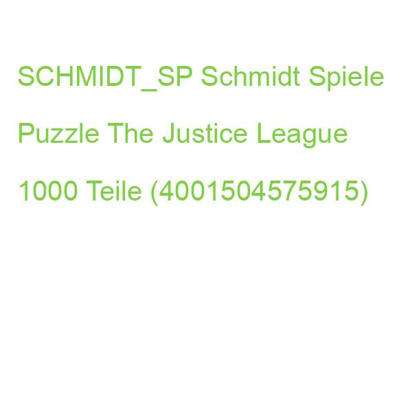 SCHMIDT_SP Puzzle The Justice League 1000 Teile (4001504575915)