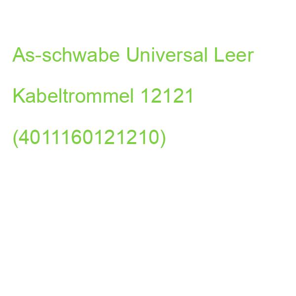 As-schwabe Universal Leer Kabeltrommel 12121 (4011160121210)