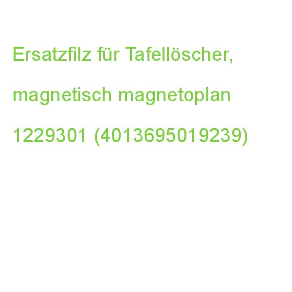 Ersatzfilz für Tafellöscher, magnetisch magnetoplan 1229301 (4013695019239)