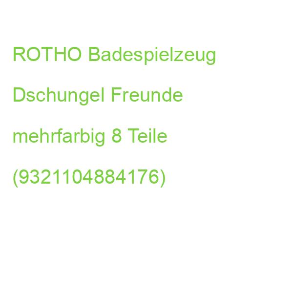 ROTHO Badespielzeug Dschungel Freunde mehrfarbig 8 Teile (9321104884176)