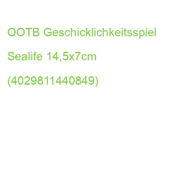 OOTB Geschicklichkeitsspiel Sealife 14,5x7cm (4029811440849)