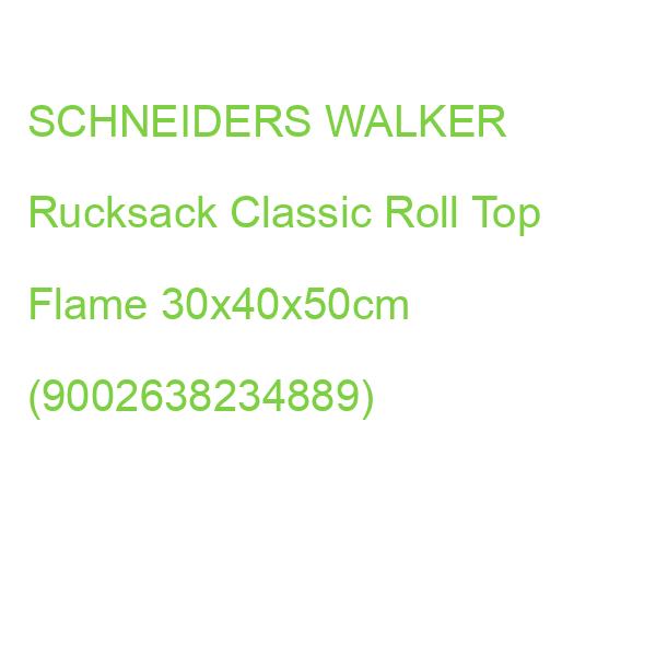 SCHNEIDERS WALKER Rucksack Classic Roll Top Flame 30x40x50cm (9002638234889)