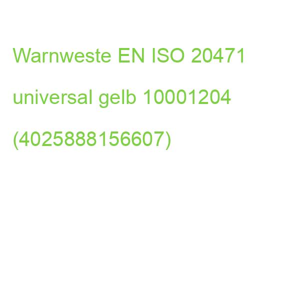 Warnweste EN ISO 20471 universal gelb 10001204 (4025888156607)