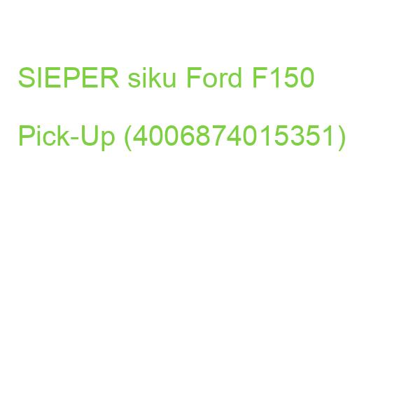 SIEPER siku Ford F150 Pick-Up (4006874015351)