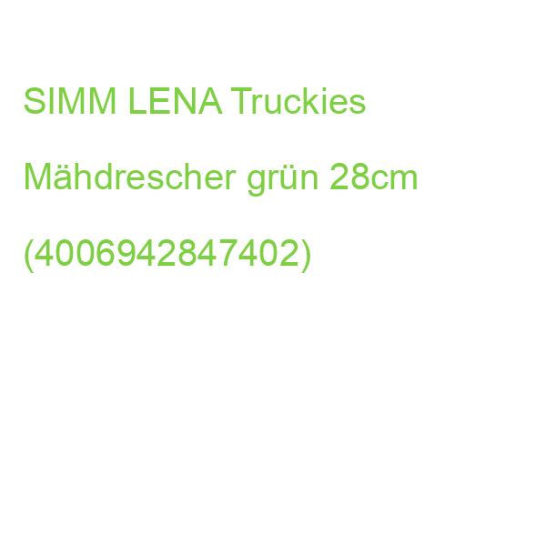 SIMM LENA Truckies Mähdrescher grün 28cm (4006942847402)