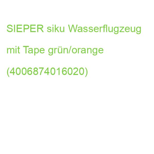 SIEPER siku Wasserflugzeug mit Tape grün/orange (4006874016020)