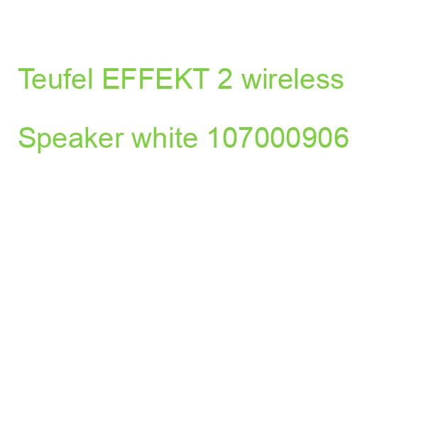 Teufel EFFEKT 2 wireless Speaker white 107000906