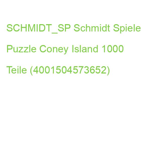 SCHMIDT_SP Puzzle Coney Island 1000 Teile (4001504573652)