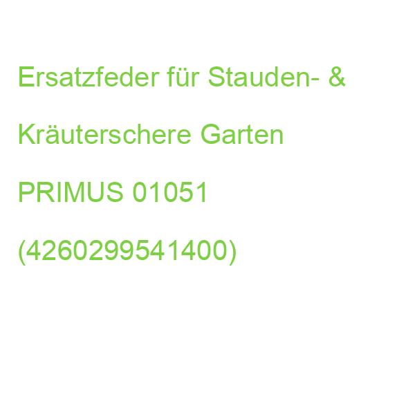 Ersatzfeder für Stauden- & Kräuterschere Garten PRIMUS 01051 (4260299541400)