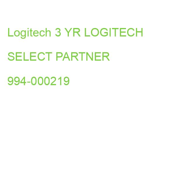 Logitech 3 YR LOGITECH SELECT PARTNER 994-000219