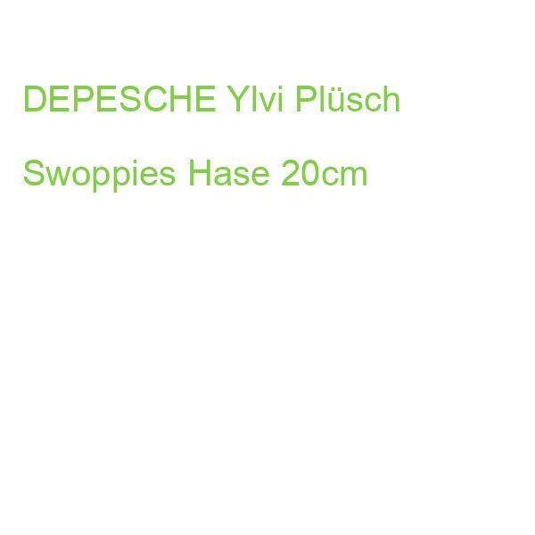 DEPESCHE Ylvi Plüsch Swoppies Hase 20cm