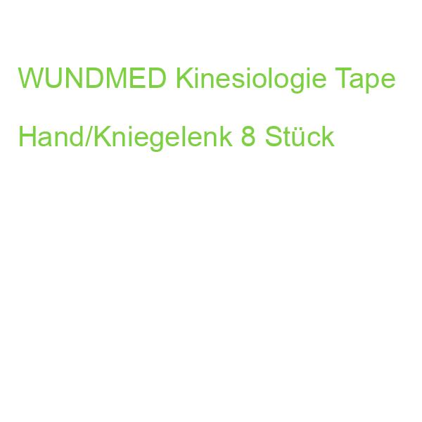 WUNDMED Kinesiologie Tape Hand/Kniegelenk 8 Stück