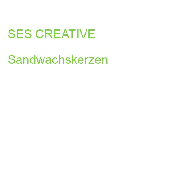 SES CREATIVE Sandwachskerzen