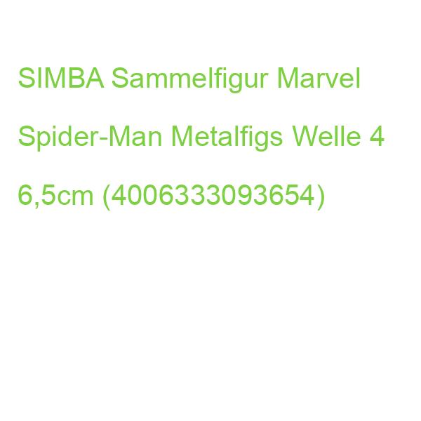 SIMBA Sammelfigur Marvel Spider-Man Metalfigs Welle 4 6,5cm (4006333093654)