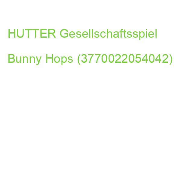 HUTTER Gesellschaftsspiel Bunny Hops (3770022054042)