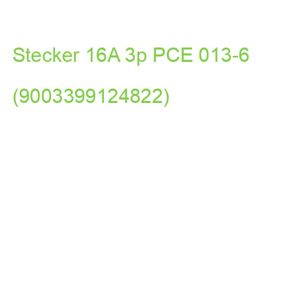 Stecker 16A 3p PCE 013-6 (9003399124822)